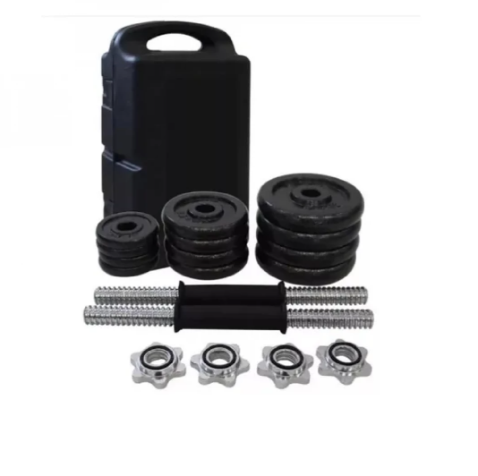 Kit de Mancuernas 20 KG + Estuche Portátil