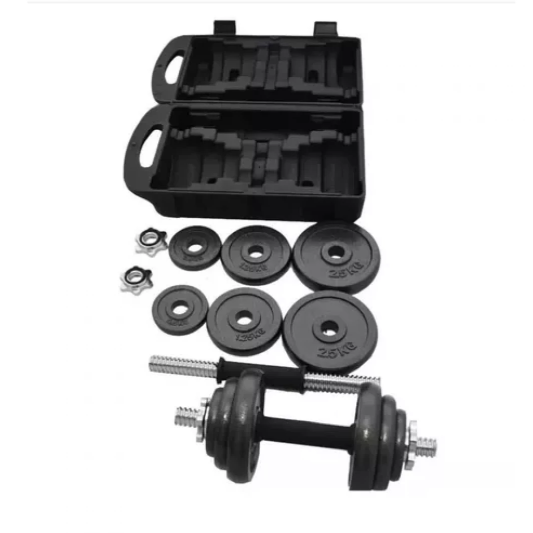 Kit de Mancuernas 20 KG + Estuche Portátil