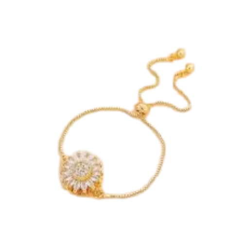 Pulsera Girasol Giratorio